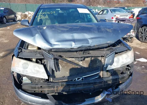 2010 Hyundai Sonata Limited V6 z USA, uszkodzony, nr VIN 5NPEU4AF1AH615570